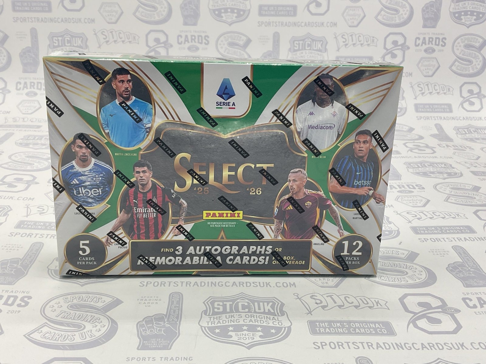 2025-26 Panini Select Serie A Soccer Hobby Box
