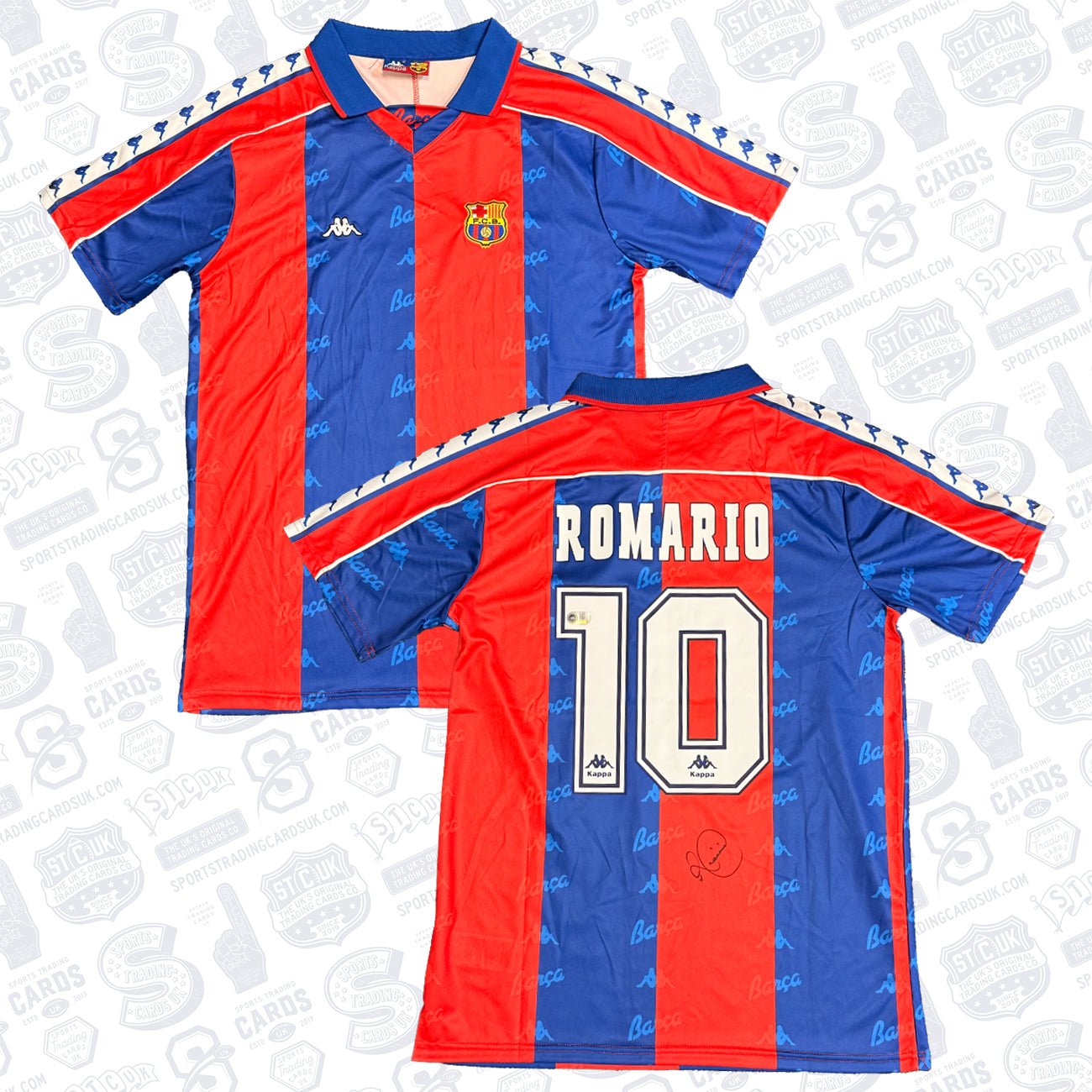 Romario Signed Barcelona Jersey