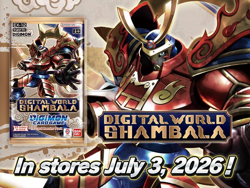 Digimon Card Game: Digital World Shambala (EX-12) Booster Box