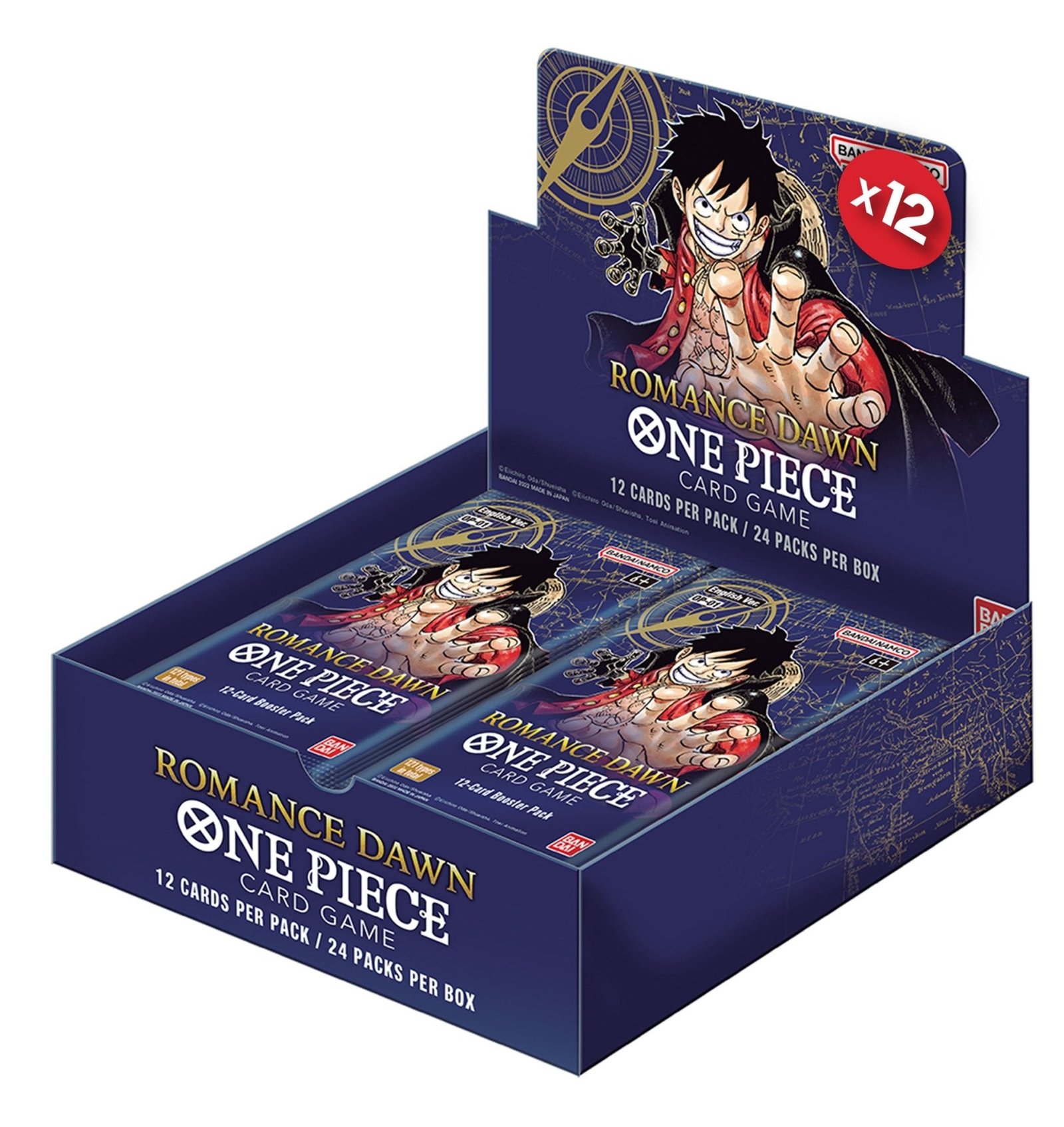 One Piece Card Game: Romance Dawn OP-01 Sealed Case