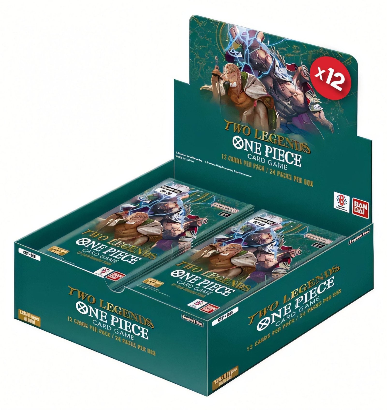 One Piece Card Game: Two Legends (OP-08) Sealed Case