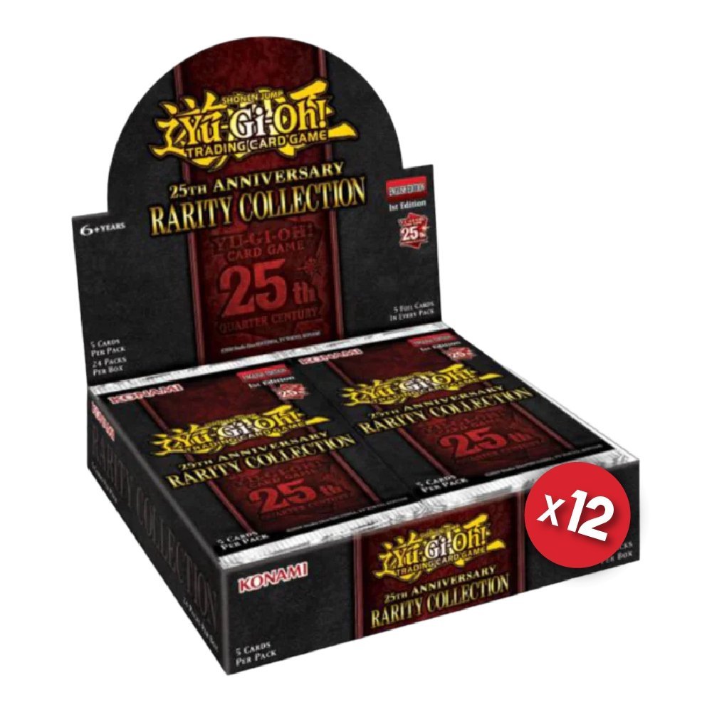 Yu-Gi-Oh! - 25th Anniversary Rarity Collection Case (12 Units)